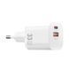 Мережевий зарядний пристрій WIWU 33W Cube GaN Fast Charger A+C Wi-G017 EU White 103313051 фото 3