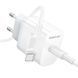 Мережевий зарядний пристрій з кабелем BOROFONE BA99A Breeze single port PD20W charger set(C to C) White 171494979 фото 3