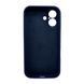 Чохол для смартфона Silicone Full Case AA Camera Protect for Apple iPhone 16 39,Navy Blue 707117560 фото 3