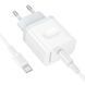 Мережевий зарядний пристрій з кабелем BOROFONE BA99A Breeze single port PD20W charger set(C to C) White 171494979 фото 5