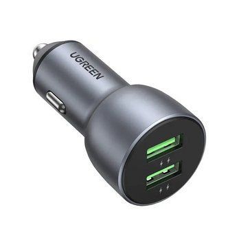 Автомобільний зарядний пристрій UGREEN CD213 Fast Car Charger (Dark Blue) (UGR-10144) 371368455 фото