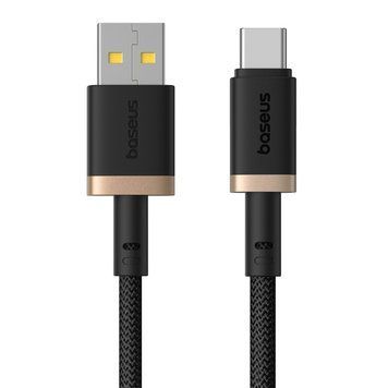Кабель Baseus Dura Series Fast Charging Cable USB to Type-C 60W 2m Gold+Black 104418961 фото