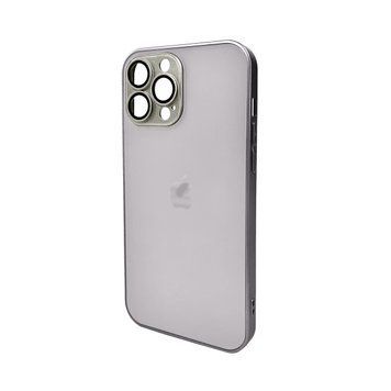 Чохол для смартфона AG Glass Matt Frame Color Logo for Apple iPhone 11 Pro Max Titanium Grey 901159510 фото