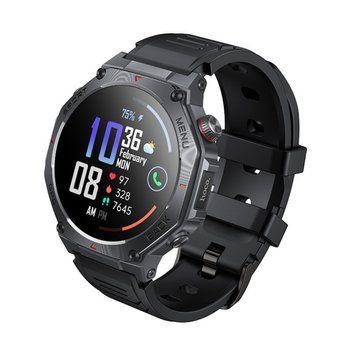 Смарт-годинник HOCO Y37 AMOLED 36mm. 520 mAh. GPS sports watch(call version) Black 475491834 фото