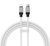 Кабель Baseus CoolPlay Series Fast Charging Cable Type-C to iP 20W 2m White 322571378 фото