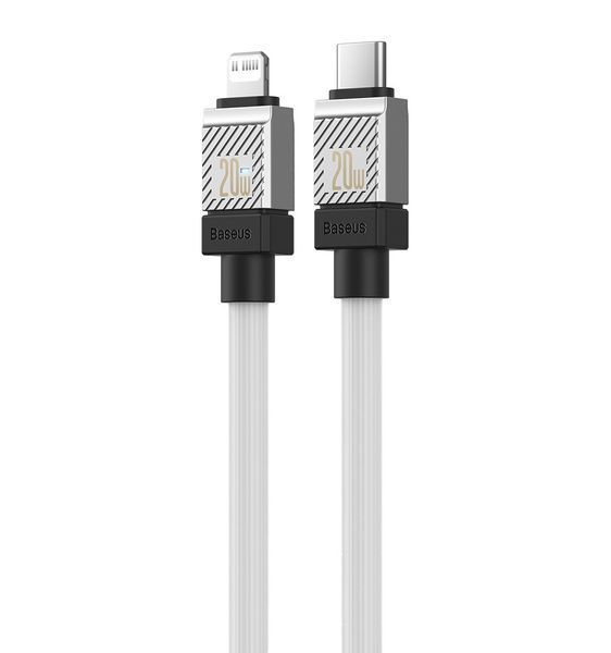 Кабель Baseus CoolPlay Series Fast Charging Cable Type-C to iP 20W 2m White 322571378 фото