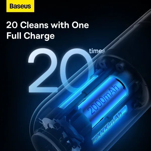 Автомобильный пылесос Baseus A2Pro Car Vacuum Cleaner(6000pa) White 356842453 фото