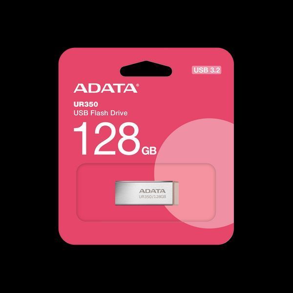 Флеш-накопичувач ADATA USB 3.2 UR 350 128Gb Silver/Beige 502850064 фото
