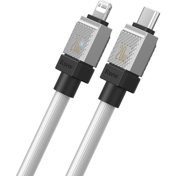 Кабель Baseus CoolPlay Series Fast Charging Cable Type-C to iP 20W 2m White 322571378 фото