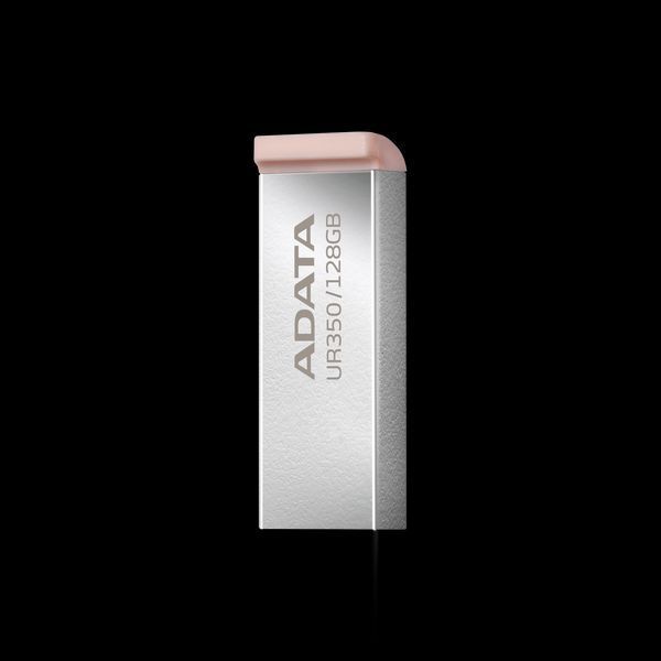 Флеш-накопичувач ADATA USB 3.2 UR 350 128Gb Silver/Beige 502850064 фото