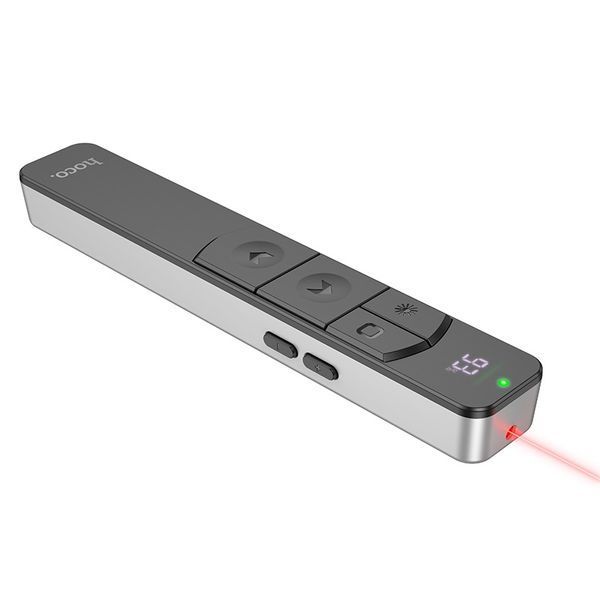 Лазерна указка HOCO GM202 Smart PPT page turning pen Silver 818768024 фото