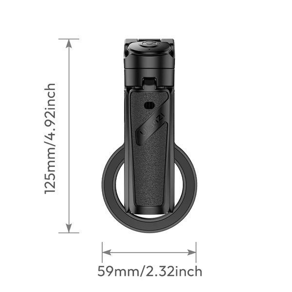 Селфі-монопод Ulanzi JJ03 3-in-1 Magnetic Phone Tripod with Remote Control Black 556511243 фото