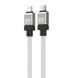 Кабель Baseus CoolPlay Series Fast Charging Cable Type-C to iP 20W 2m White 322571378 фото 3