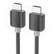 Кабель HOCO US08 HDTV 2.0 male-to-male 4K HD data cable(L=2M) Black 463460215 фото 1