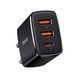 Сетевое зарядное устройство Baseus Compact Quick Charger 2U+C 30W EU Black 123782572 фото 3
