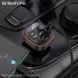 АЗП з FM-модулятором BOROFONE BC59 Heroic car BT FM transmitter Black 104327416 фото 5