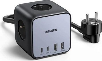 Мережевий зарядний пристрій UGREEN CD268 65W DigiNest Cube (2C2A) (UGR-60113) 928678635 фото