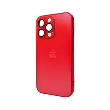 Чехол для смартфона AG Glass Matt Frame Color Logo for Apple iPhone 12 Pro Coke Red 867353381 фото