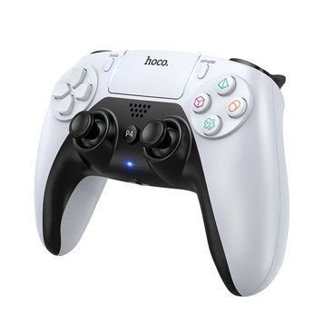 Бездротовий геймпад HOCO GA1 Phoenix PS4 wireless game controller White 500129638 фото