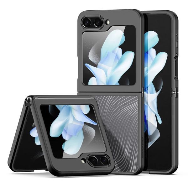 Чохол для смартфона DUX DUCIS Aimo for Samsung Flip 5 Black 117215363 фото