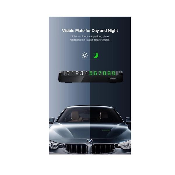 Паркувальна карта UGREEN LP178 Car Temporary Parking Card (Dual Numbers)(UGR-60326) 637304743 фото