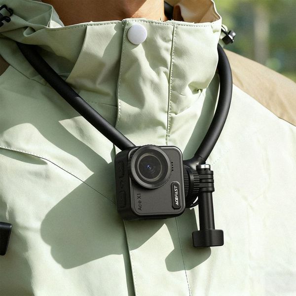 Кріплення на шию ACEFAST E37 Air cushion silicone neck-hanging holder Black 951818080 фото