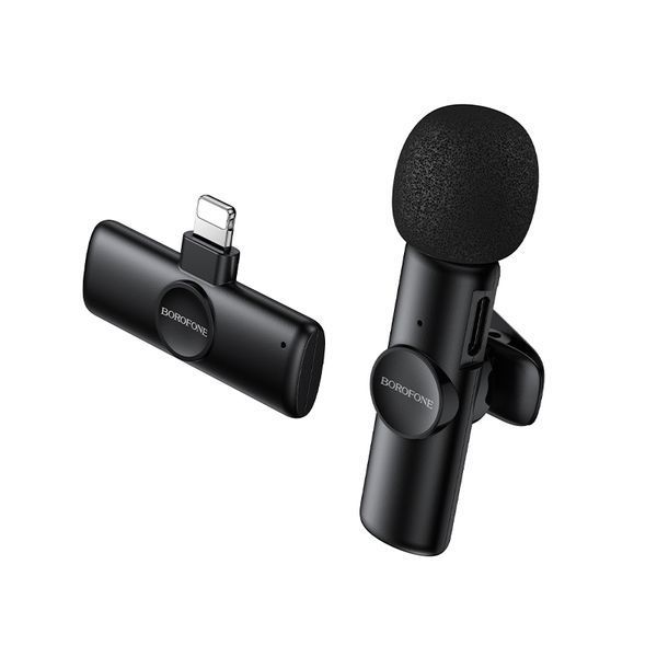 Бездротова мікрофонна система BOROFONE BFK16 Winner (Lightning) Black 104562425 фото