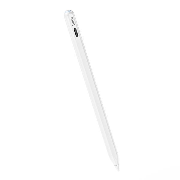 Стилус HOCO GM112 Intelligent anti-lost active capacitive pen with digital display pad dedicated White 830158201 фото
