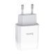 Мережевий зарядний пристрій HOCO C73A Glorious dual port charger 12W White 230312849 фото 6
