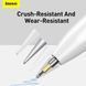 Змінні наконечники для стилуса Baseus Smooth Writing Capacitive Stylus Tips Moon White（2pcs） 238950167 фото 4