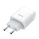 Мережевий зарядний пристрій HOCO C73A Glorious dual port charger 12W White 230312849 фото 3