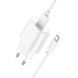 Мережевий зарядний пристрій з кабелем HOCO C109A(10.5W) Fighter single port charger set(Micro) White 311095008 фото 6
