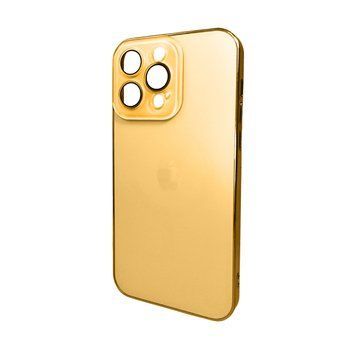 Чохол для смартфона AG Glass Sapphire Frame MagSafe Logo for Apple iPhone 15 Pro Gold 167223447 фото