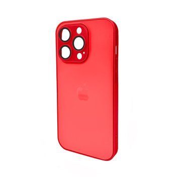 Чехол для смартфона AG Glass Matt Frame Color Logo for Apple iPhone 14 Pro Coke Red 378755084 фото