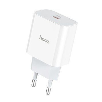 Мережевий зарядний пристрій HOCO C76A Plus Speed source PD20W charger White 670057322 фото