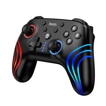 Бездротовий геймпад HOCO GA2 800mAh (SWITCH 1/2.PC) Unicorn multi-function wireless game controller Black 186104843 фото