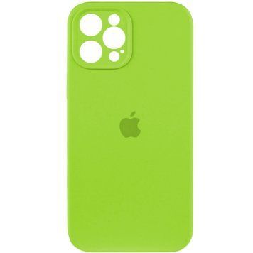 Чохол для смартфона Silicone Full Case AA Camera Protect for Apple iPhone 12 Pro 24,Shiny Green 477903591 фото
