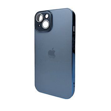 Чохол для смартфона AG Glass Sapphire Frame MagSafe Logo for Apple iPhone 15 Sea Blue 693226370 фото