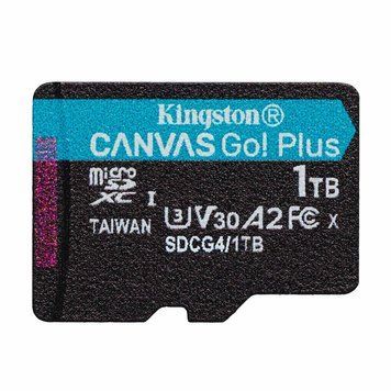 Карта памяти microSDXC (UHS-1 U3) Kingston Canvas Go! Plus 1Tb class 10 A2 V30 (R200MB/s, W-160MB/s) 892185638 фото