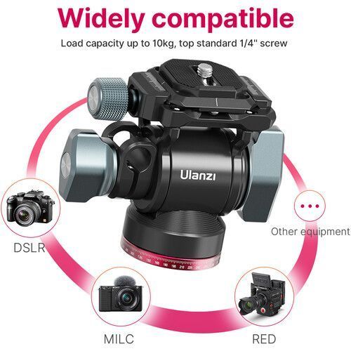 Штативна голова Ulanzi U-190 Hydraulic Head Mini 482405768 фото