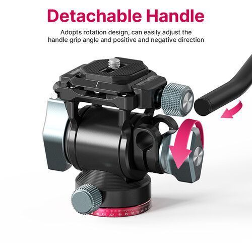 Штативна голова Ulanzi U-190 Hydraulic Head Mini 482405768 фото