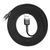 Кабель Baseus Cafule Cable USB For Lightning 1.5A 2m Gray+Black 711373017 фото