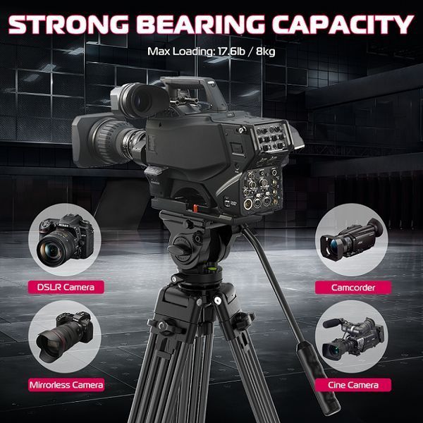 Штатив Ulanzi MT-81 Tripod (80-155cm) Black 737160859 фото