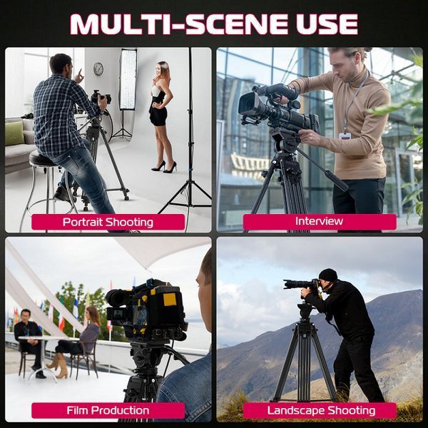 Штатив Ulanzi MT-81 Tripod (80-155cm) Black 737160859 фото