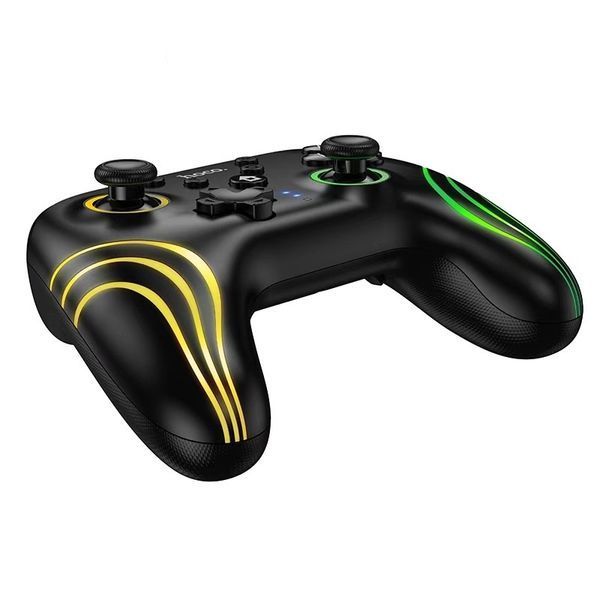 Беспроводной геймпад HOCO GA2 800mAh (SWITCH 1/2.PC) Unicorn multi-function wireless game controller Black 186104843 фото