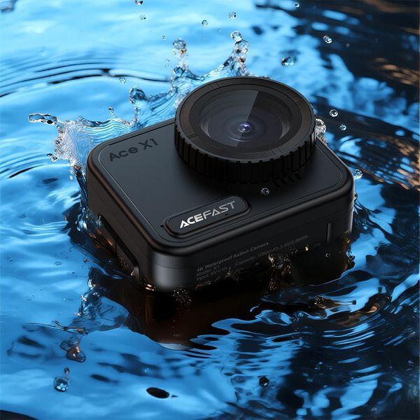 Екшн-камера ACEFAST X1 4K Waterproof Action Camera Black 228351325 фото