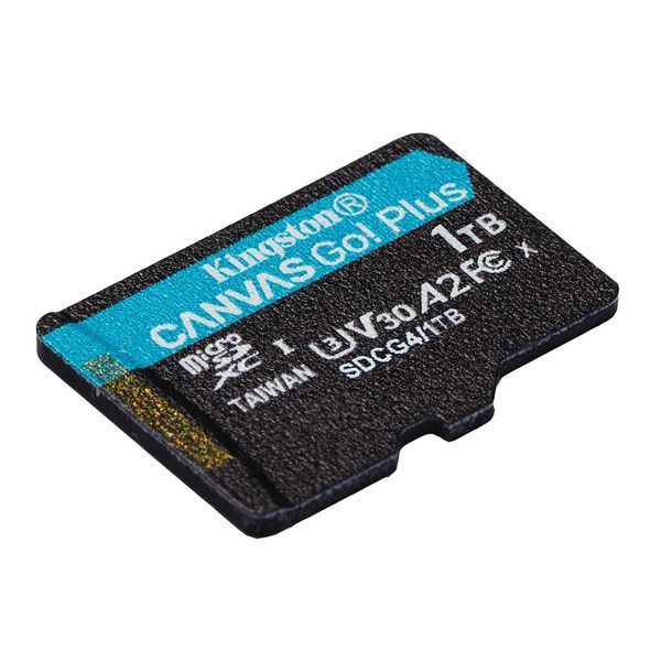 Карта памяти microSDXC (UHS-1 U3) Kingston Canvas Go! Plus 1Tb class 10 A2 V30 (R200MB/s, W-160MB/s) 892185638 фото