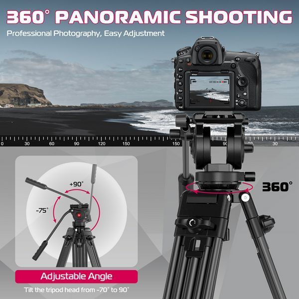 Штатив Ulanzi MT-81 Tripod (80-155cm) Black 737160859 фото