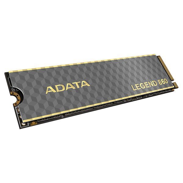 Накопичувач SSD M.2 ADATA LEGEND 860 500 GB 2280 PCIe Gen 4x4 3D NAND Read/Write: 5000/3000 MB/sec 322917231 фото