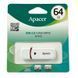 Флеш-накопитель Apacer USB 2.0 AH333 64Gb White 282937756 фото 2